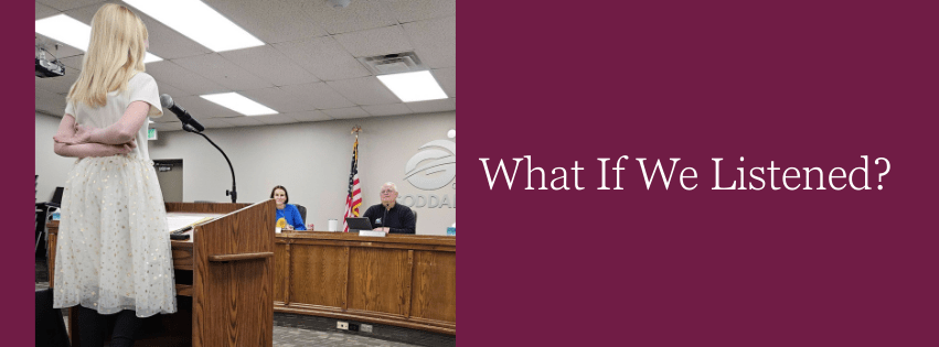 What if We&nbsp;Listened?