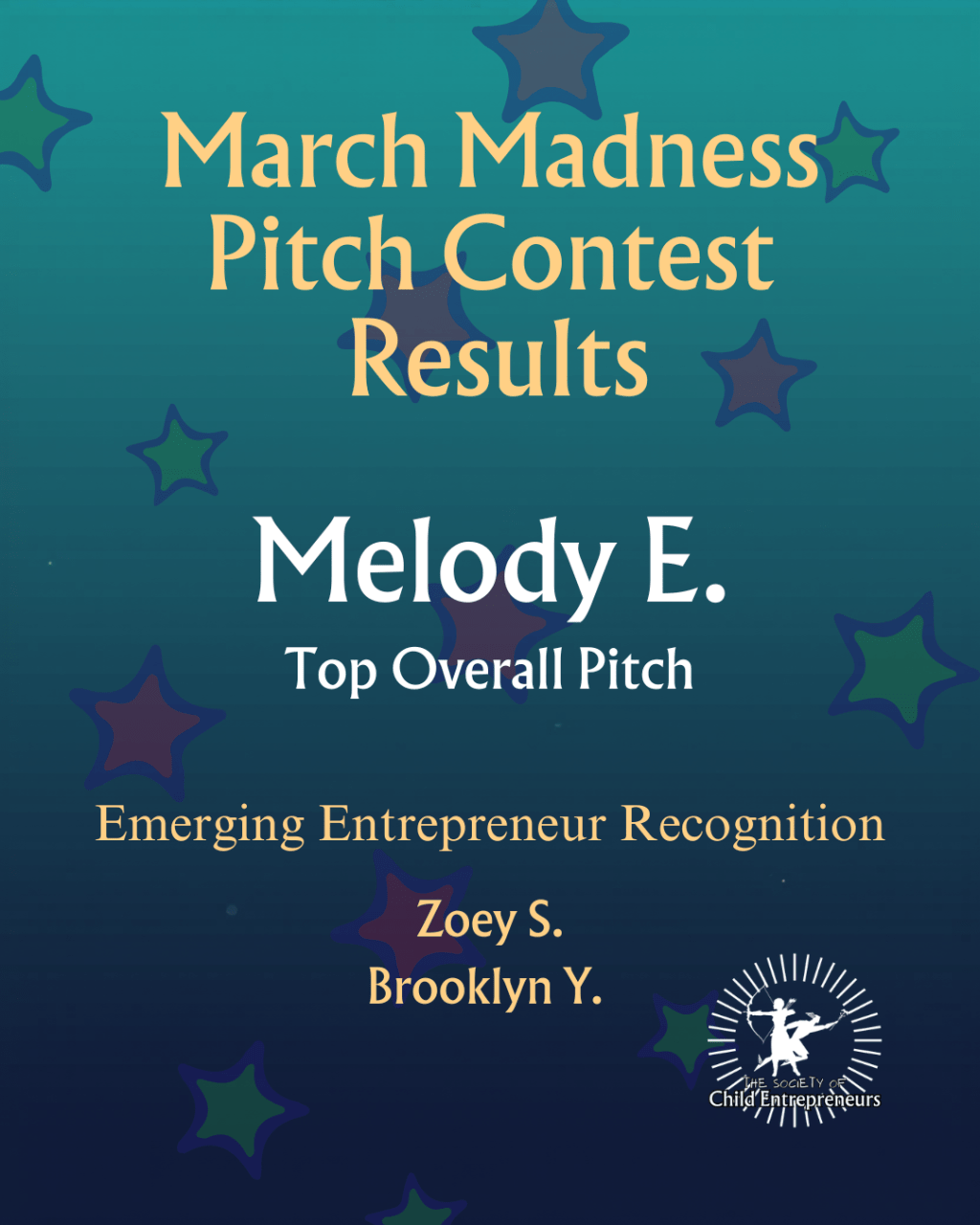 SoCE March Madness Pitch Contest&nbsp;RESULTS